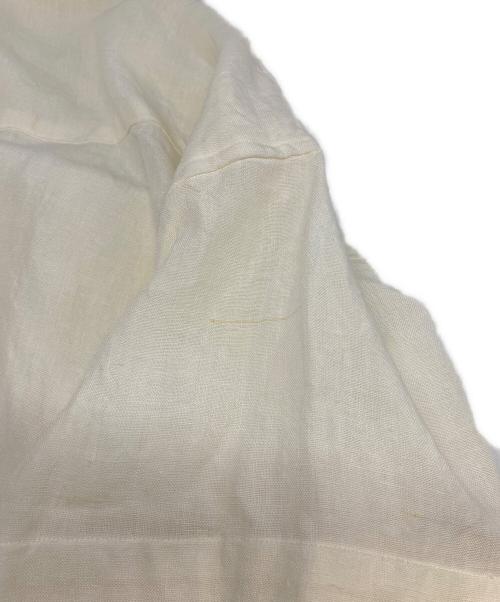 ARGUE（アーギュ）ARGUE (アーギュ) LINEN BOXY WIDE SHIRT DRESS ホワイト サイズ:ＦＲＥＥの古着・服飾アイテム