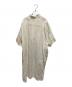 ARGUE (アーギュ) LINEN BOXY WIDE SHIRT DRESS ホワイト サイズ:ＦＲＥＥ：8000円