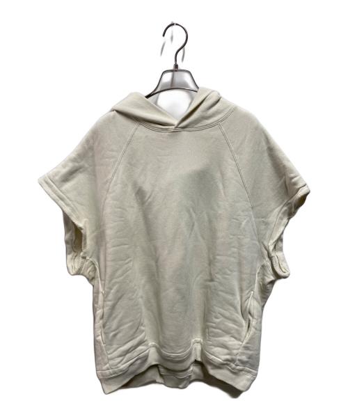 ARGUE（アーギュ）ARGUE (アーギュ) DRY COTTON SWEAT FOODIE アイボリー サイズ:ＦＲＥＥの古着・服飾アイテム