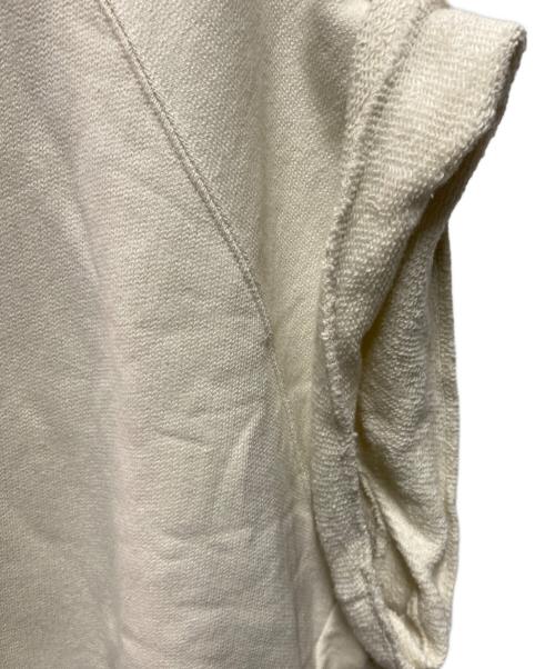 ARGUE（アーギュ）ARGUE (アーギュ) DRY COTTON SWEAT FOODIE アイボリー サイズ:ＦＲＥＥの古着・服飾アイテム