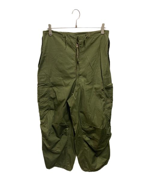 US ARMY（ユーエスアーミー）US ARMY (ユーエスアーミー) TROUSERS, SHELL, ARCTIC, M-1951 グリーン サイズ:27-31の古着・服飾アイテム