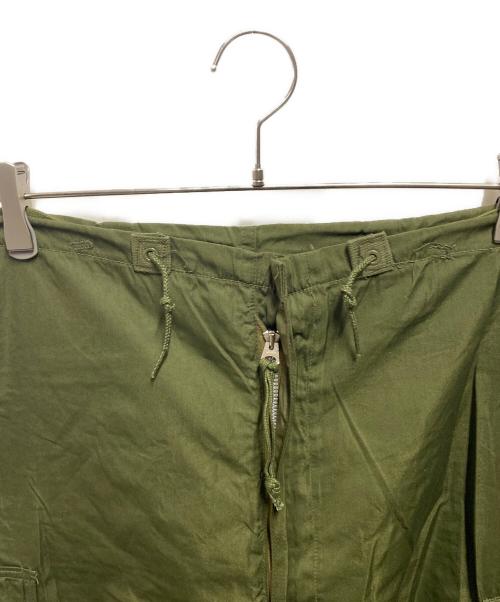 US ARMY（ユーエスアーミー）US ARMY (ユーエスアーミー) TROUSERS, SHELL, ARCTIC, M-1951 グリーン サイズ:27-31の古着・服飾アイテム