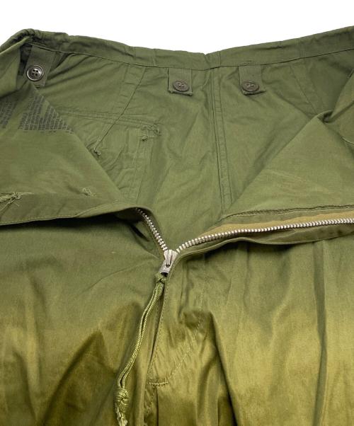 US ARMY（ユーエスアーミー）US ARMY (ユーエスアーミー) TROUSERS, SHELL, ARCTIC, M-1951 グリーン サイズ:27-31の古着・服飾アイテム