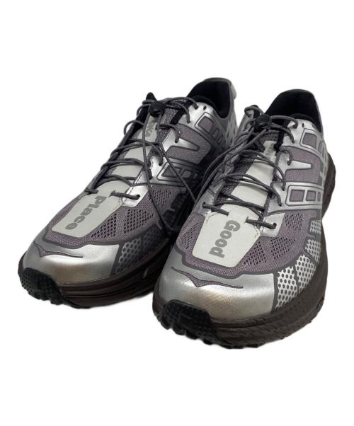 HOKA（ホカ）HOKA (ホカ) SPEEDGOAT 2 UNNA パープル×シルバー サイズ:29cmの古着・服飾アイテム