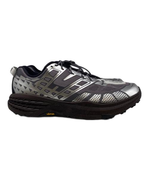 HOKA（ホカ）HOKA (ホカ) SPEEDGOAT 2 UNNA パープル×シルバー サイズ:29cmの古着・服飾アイテム