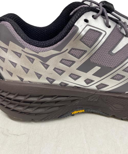 HOKA（ホカ）HOKA (ホカ) SPEEDGOAT 2 UNNA パープル×シルバー サイズ:29cmの古着・服飾アイテム
