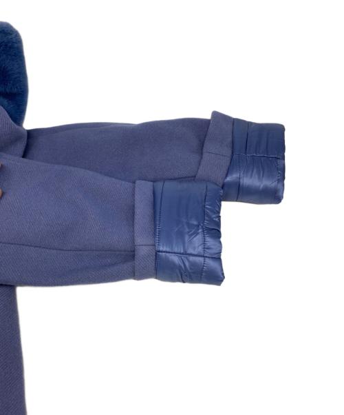 HERNO（ヘルノ）HERNO (ヘルノ) ショートスタンドカラーコート ブルー サイズ:42の古着・服飾アイテム