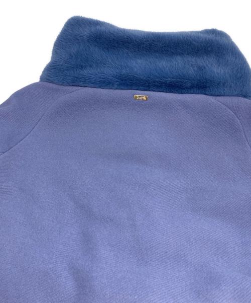 HERNO（ヘルノ）HERNO (ヘルノ) ショートスタンドカラーコート ブルー サイズ:42の古着・服飾アイテム