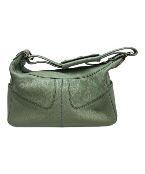 TOD'S（トッズ）TOD'S (トッズ) ワンショルダーバッグ グリーンの古着・服飾アイテム