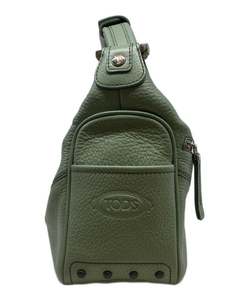 TOD'S（トッズ）TOD'S (トッズ) ワンショルダーバッグ グリーンの古着・服飾アイテム