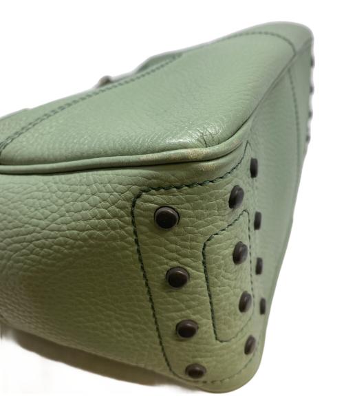 TOD'S（トッズ）TOD'S (トッズ) ワンショルダーバッグ グリーンの古着・服飾アイテム
