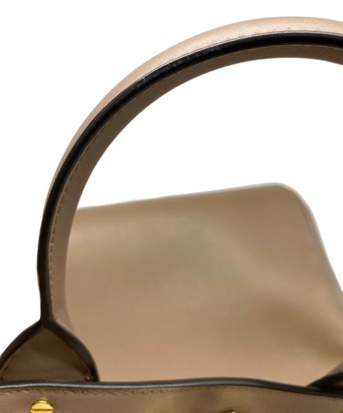 Salvatore Ferragamo（サルヴァトーレ フェラガモ）Salvatore Ferragamo (サルヴァトーレ フェラガモ) STUDIO BAG ベージュの古着・服飾アイテム