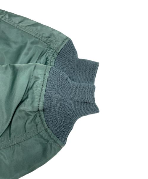 ALPHA（アルファ）ALPHA (アルファ) 50s復刻 L-B2フライトジャケット グリーン サイズ:Mの古着・服飾アイテム