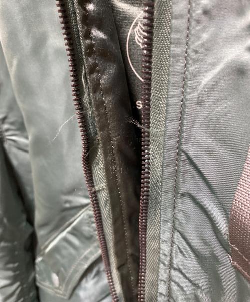 ALPHA（アルファ）ALPHA (アルファ) 50s復刻 L-B2フライトジャケット グリーン サイズ:Mの古着・服飾アイテム