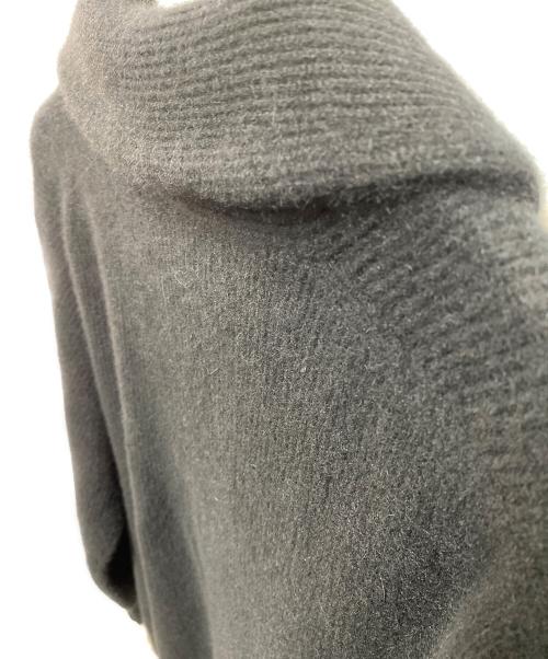 BATONER（バトナ―）BATONER (バトナ―) CASHMERE FOX SHOWL COLLER CARDIGAN ブラック サイズ:2の古着・服飾アイテム