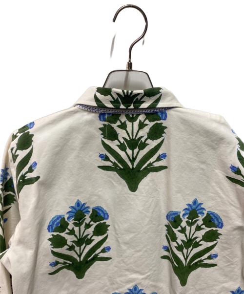 SZ Blockprints（エスゼットブロックプリント）SZ Blockprints (エスゼットブロックプリント) Ron Herman (ロンハーマン) FIELD JACKET ホワイト サイズ:SMの古着・服飾アイテム