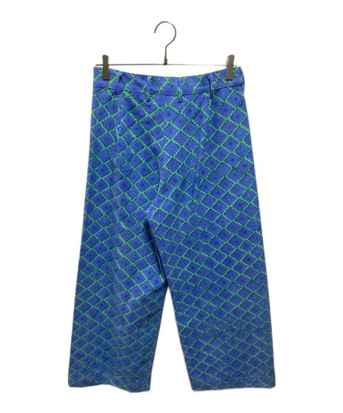 SZ Blockprints（エスゼットブロックプリント）SZ Blockprints (エスゼットブロックプリント) DISCO PANTS ブルー サイズ:Ｍの古着・服飾アイテム