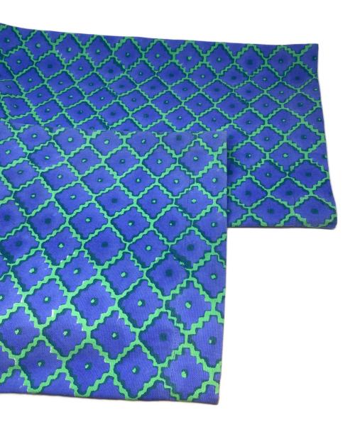 SZ Blockprints（エスゼットブロックプリント）SZ Blockprints (エスゼットブロックプリント) DISCO PANTS ブルー サイズ:Ｍの古着・服飾アイテム