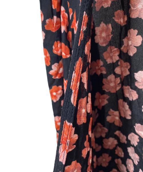 GANNI（ガニー）GANNI (ガニー) 花柄ワンピース レッド サイズ:36の古着・服飾アイテム