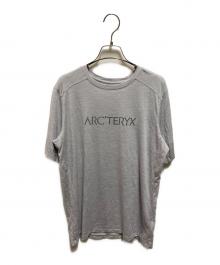 ARC'TERYX（アークテリクス）の古着「IONIA MERINO WOOL ARC'WORD LOGO SS M」｜グレー