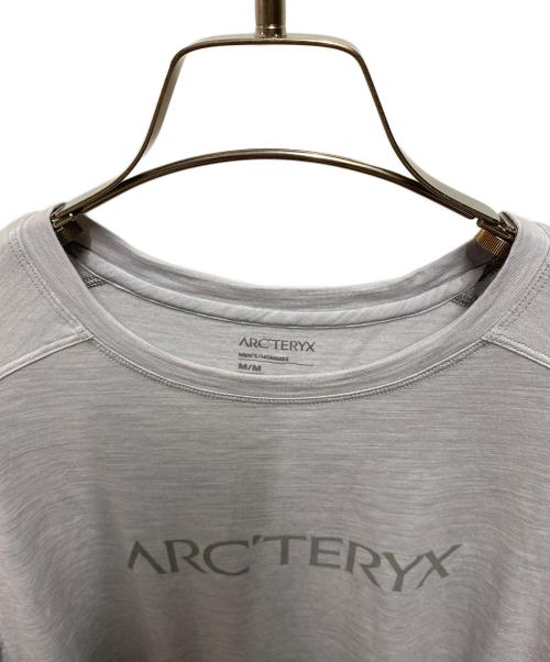 ARC'TERYX（アークテリクス）ARC'TERYX (アークテリクス) IONIA MERINO WOOL ARC'WORD LOGO SS M グレー サイズ:Mの古着・服飾アイテム