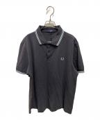 FRED PERRYフレッドペリー）の古着「ポロシャツ」｜グレー