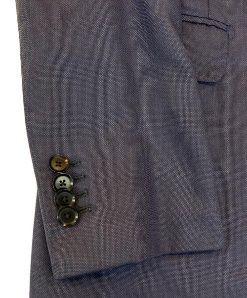 TOMORROW LAND（トゥモローランド）TOMORROW LAND (トゥモローランド) ZEGNA TRAVELLER NANOSPHERE Super130'sウールシルク 2ボタンテーラードジャケット ネイビー サイズ:46の古着・服飾アイテム