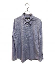COMME des GARCONS HOMME DEUX（コムデギャルソン オム ドゥ）の古着「ペイズリー柄シャツ」｜ブルー
