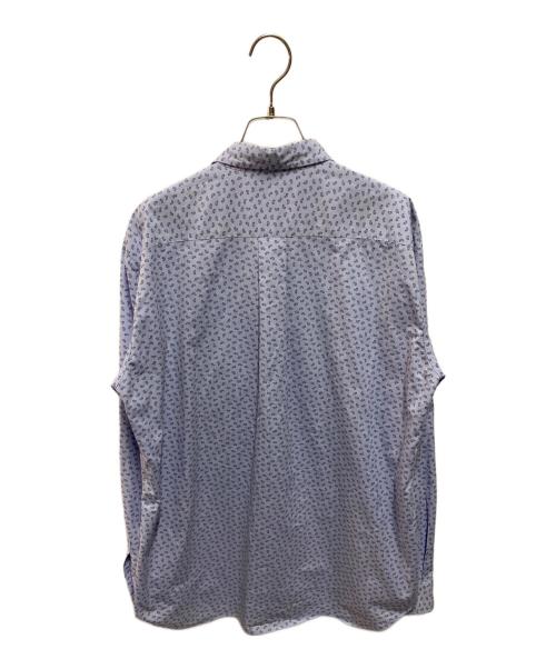 COMME des GARCONS HOMME DEUX（コムデギャルソン オム ドゥ）COMME des GARCONS HOMME DEUX (コムデギャルソン オム ドゥ) ペイズリー柄シャツ ブルー サイズ:Lの古着・服飾アイテム
