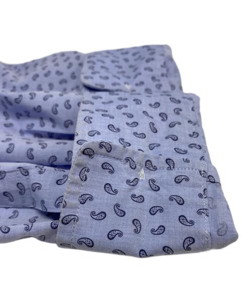 COMME des GARCONS HOMME DEUX（コムデギャルソン オム ドゥ）COMME des GARCONS HOMME DEUX (コムデギャルソン オム ドゥ) ペイズリー柄シャツ ブルー サイズ:Lの古着・服飾アイテム