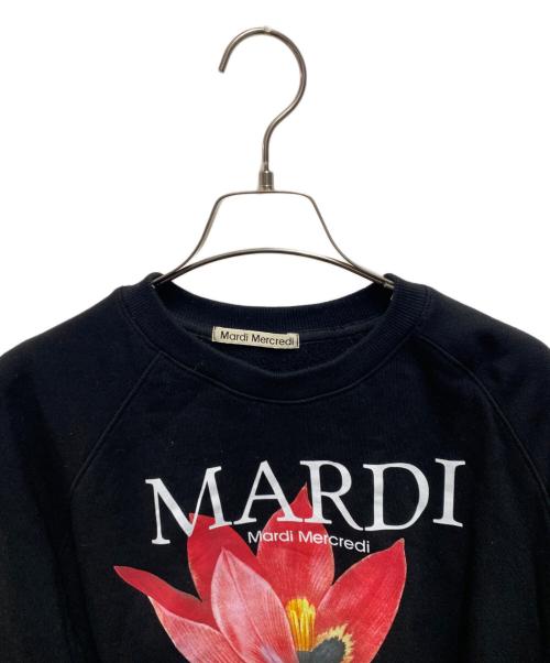 Mardi Mercredi（マルディメクルディ）Mardi Mercredi (マルディメクルディ) スウェット ブラック サイズ:Freeの古着・服飾アイテム
