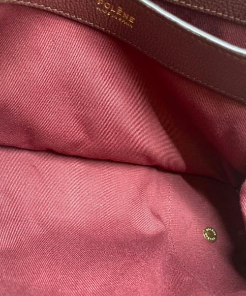 POLENE（ポレーヌ）POLENE (ポレーヌ) 2WAYバッグ ボルドーの古着・服飾アイテム
