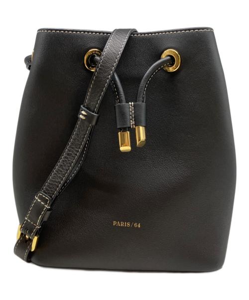 PARIS/64（パリ64）PARIS/64 (パリ64) ショルダーバッグ ブラックの古着・服飾アイテム