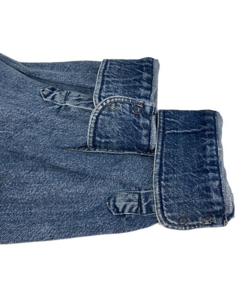 stussy（ステューシー）stussy (ステューシー) BOXY WESTERN DENIM SHIRT インディゴ サイズ:XLの古着・服飾アイテム