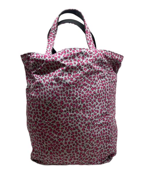 BOTTEGA VENETA（ボッテガベネタ）BOTTEGA VENETA (ボッテガベネタ) オールドレオパードハンドバッグ パープルの古着・服飾アイテム