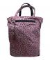 BOTTEGA VENETA（ボッテガベネタ）の古着「オールドレオパードハンドバッグ」｜パープル