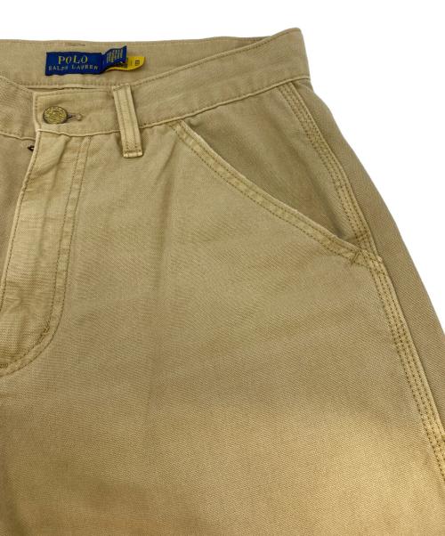 POLO RALPH LAUREN（ポロ・ラルフローレン）POLO RALPH LAUREN (ポロ・ラルフローレン) ペインターパンツ ベージュ サイズ:2の古着・服飾アイテム