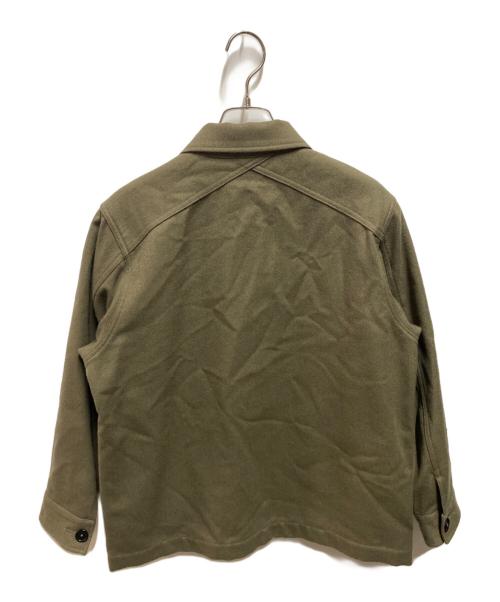 MHL（マーガレットハウエル）MHL (マーガレットハウエル) WOOL COTTON DRILL ブルゾン ベージュ サイズ:1の古着・服飾アイテム