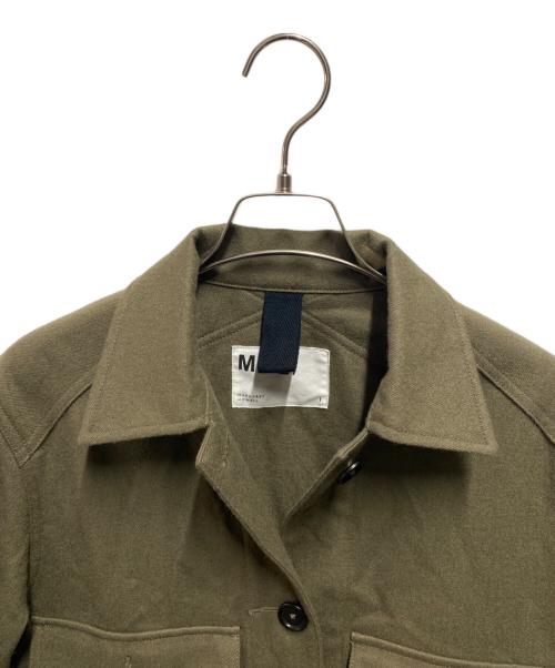 MHL（マーガレットハウエル）MHL (マーガレットハウエル) WOOL COTTON DRILL ブルゾン ベージュ サイズ:1の古着・服飾アイテム