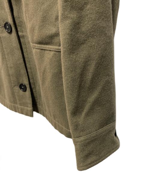 MHL（マーガレットハウエル）MHL (マーガレットハウエル) WOOL COTTON DRILL ブルゾン ベージュ サイズ:1の古着・服飾アイテム