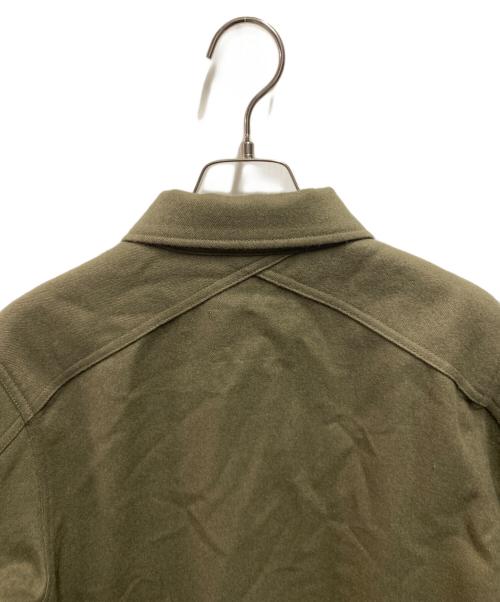 MHL（マーガレットハウエル）MHL (マーガレットハウエル) WOOL COTTON DRILL ブルゾン ベージュ サイズ:1の古着・服飾アイテム