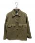 MHL（マーガレットハウエル）の古着「WOOL COTTON DRILL ブルゾン」｜ベージュ