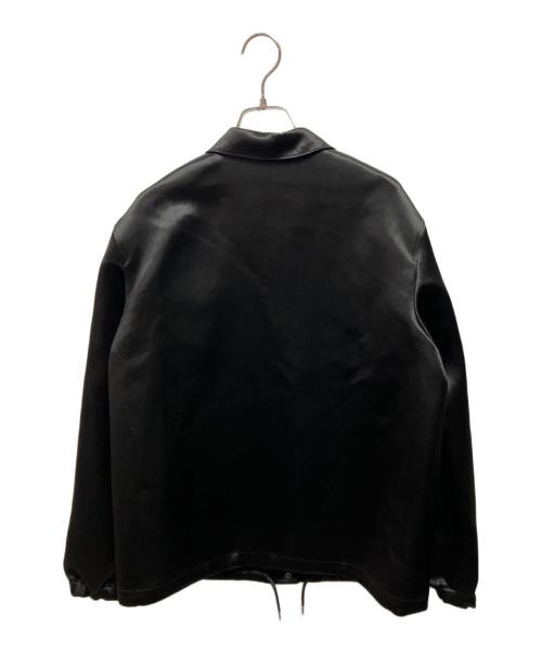 theory（セオリー）theory (セオリー) Bonded Satin Coaches JKT ブラック サイズ:L 未使用品の古着・服飾アイテム