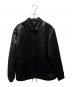 theory（セオリー）の古着「Bonded Satin Coaches JKT」｜ブラック