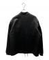 theory (セオリー) Bonded Satin Coaches JKT ブラック サイズ:L 未使用品：9000円