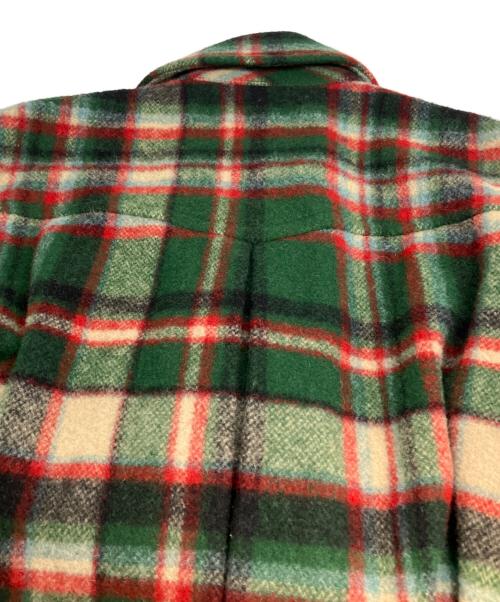 POLO RALPH LAUREN（ポロ・ラルフローレン）POLO RALPH LAUREN (ポロ・ラルフローレン) ウールダブルジャケット グリーン サイズ:4の古着・服飾アイテム