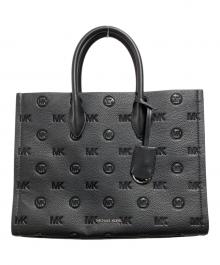 MICHAEL KORS（マイケルコース）の古着「MIRELLA ロゴ デボス EW トート」｜ブラック