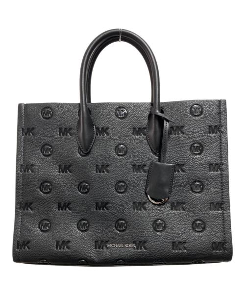 MICHAEL KORS（マイケルコース）MICHAEL KORS (マイケルコース) MIRELLA ロゴ デボス EW トート ブラックの古着・服飾アイテム