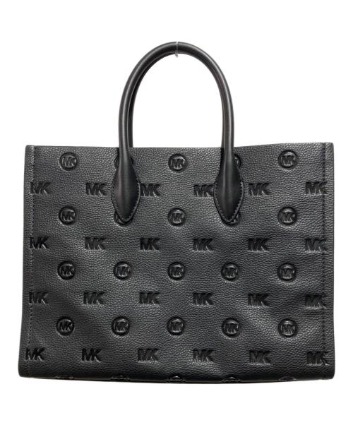 MICHAEL KORS（マイケルコース）MICHAEL KORS (マイケルコース) MIRELLA ロゴ デボス EW トート ブラックの古着・服飾アイテム