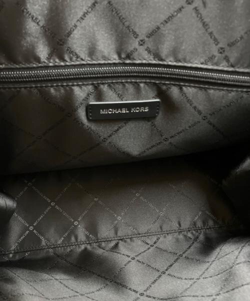 MICHAEL KORS（マイケルコース）MICHAEL KORS (マイケルコース) MIRELLA ロゴ デボス EW トート ブラックの古着・服飾アイテム
